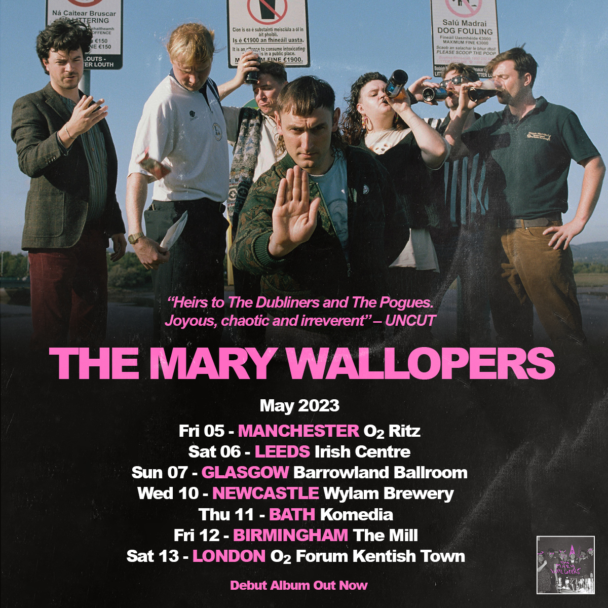 The Mary Wallopers Announce Spring 2023 UK Tour Dates London TV