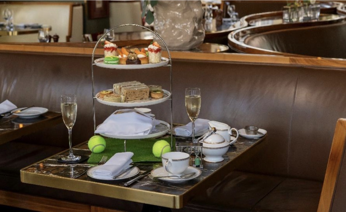 LIMITED-EDITION MATCH POINT AFTERNOON TEA IS SERVED AT RAILS RESTAURANT ...
